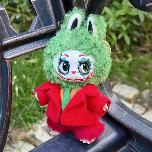 Genuine Labubu Version Doll Clown Makeup Series Box Handmade Toy Modified Unique Appearance Makeup Essential Girls Kawaii Gifts